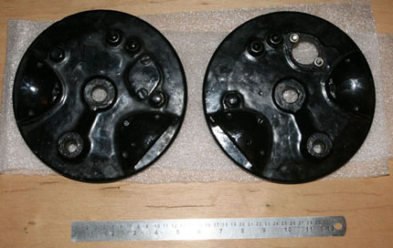Vincent front brake parts
